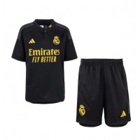 Billiga Real Madrid Barnkläder Tredje fotbollskläder till baby 2023-24 Kortärmad (+ Korta byxor)
